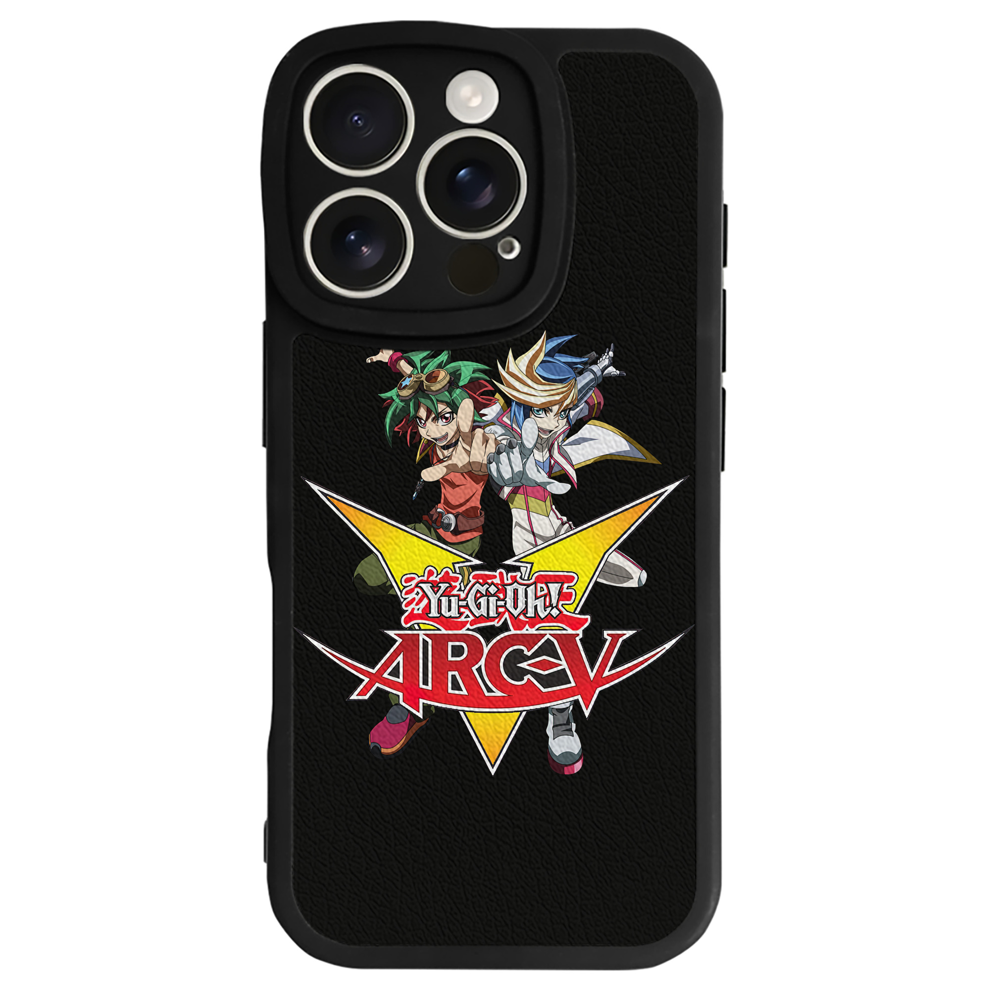 遊☆戯☆王 Yu-Gi-Oh! 【iPhone 16シリーズ対応】シリコンスマホケース（レザー調） 材質：シリコン